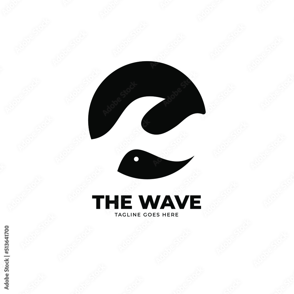 Ocean, Sea Waves Vector Illustration Flat Simple Lines, Icons, Symbols Ocean, Sea Waves Vector Illustration Flat Simple Lines, Icons, Symbols