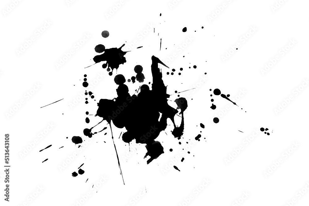 Obraz premium Grunge boots, splatter. Paint splash.