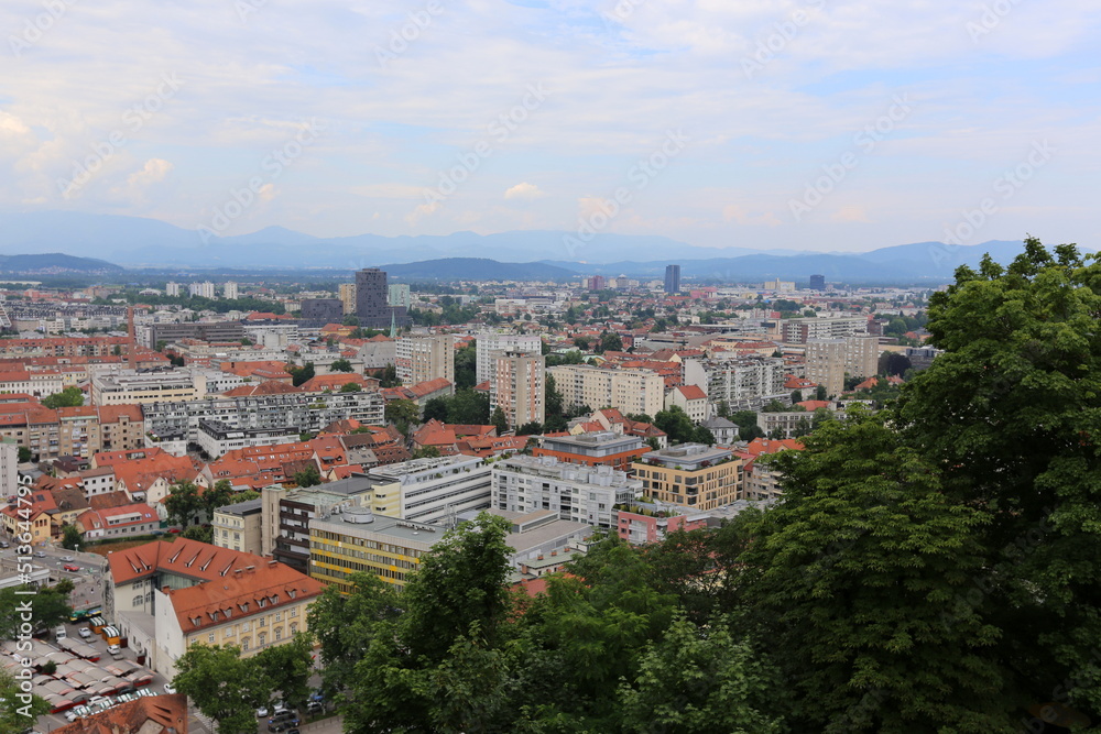 Fototapeta premium Ljubljana is the capital of Slovenia