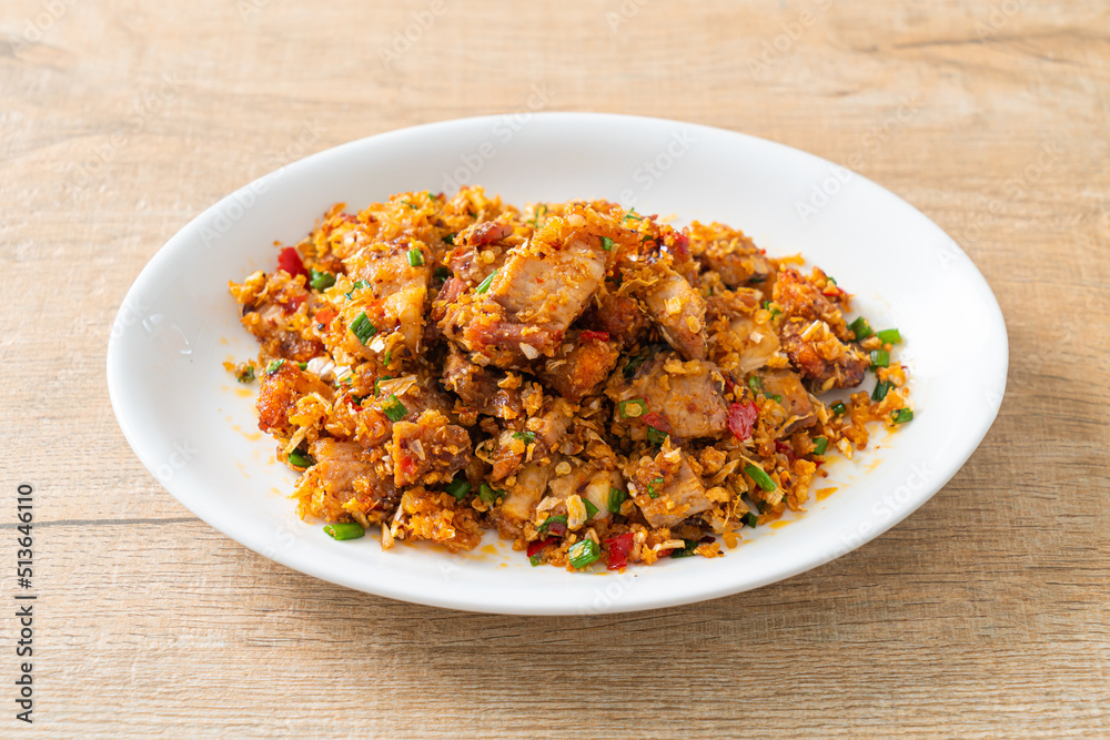 roasted crispy belly pork with salt and chili roasted crispy belly pork with salt and chili