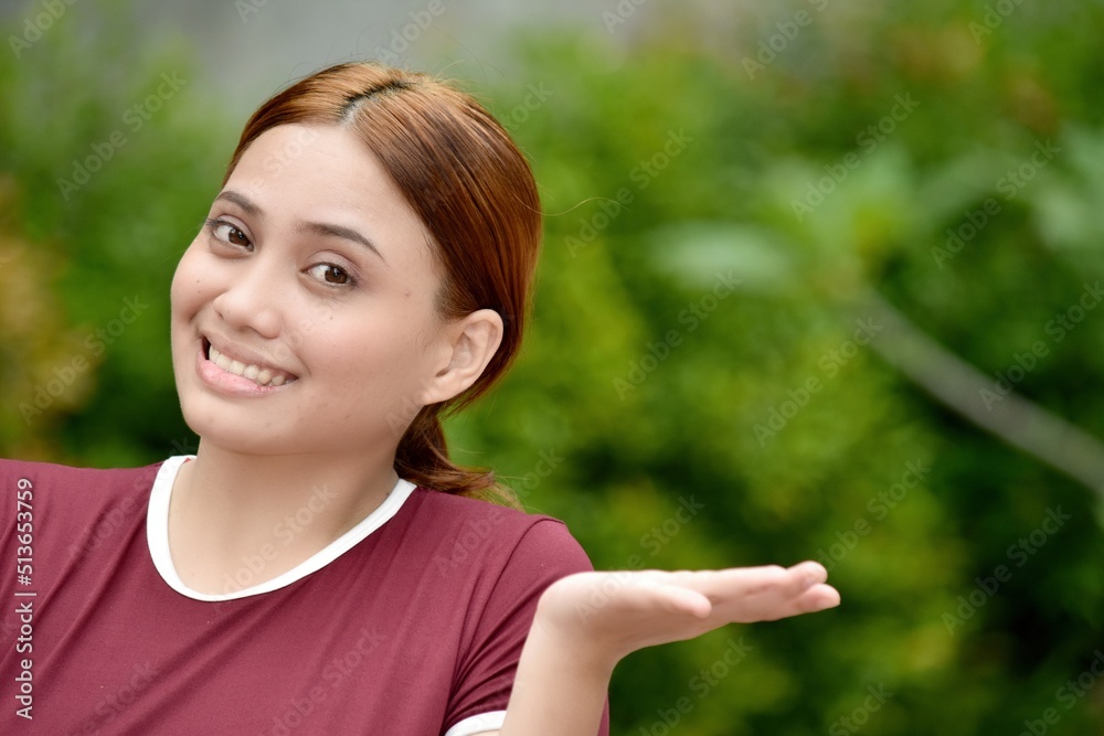 A Confused Youthful Filipina Female A Confused Youthful Filipina Female