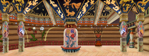 Fotografi Russian royal chambers decoration