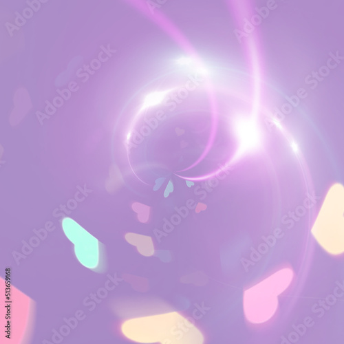 abstract background with heart