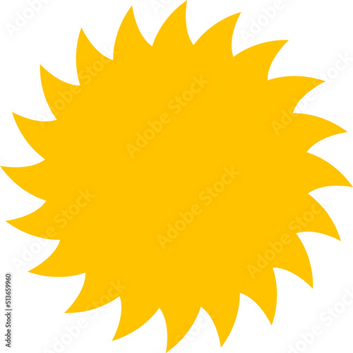 Sun icon set clipart design illustration