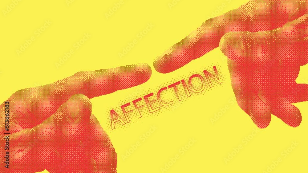 Modern creative concept video 4K with two hands. GIF animation with human fingers in game style. Contemporary stop motion art. Funky unusual design. Pop art template. Comics backgroud style with word.