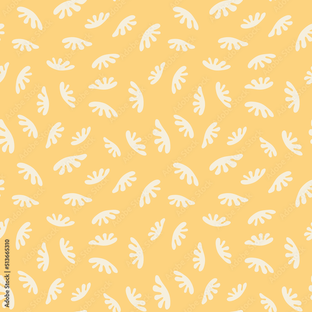 Abstract seamless pattern. Simple organic shapes Abstract seamless pattern. Simple organic shapes