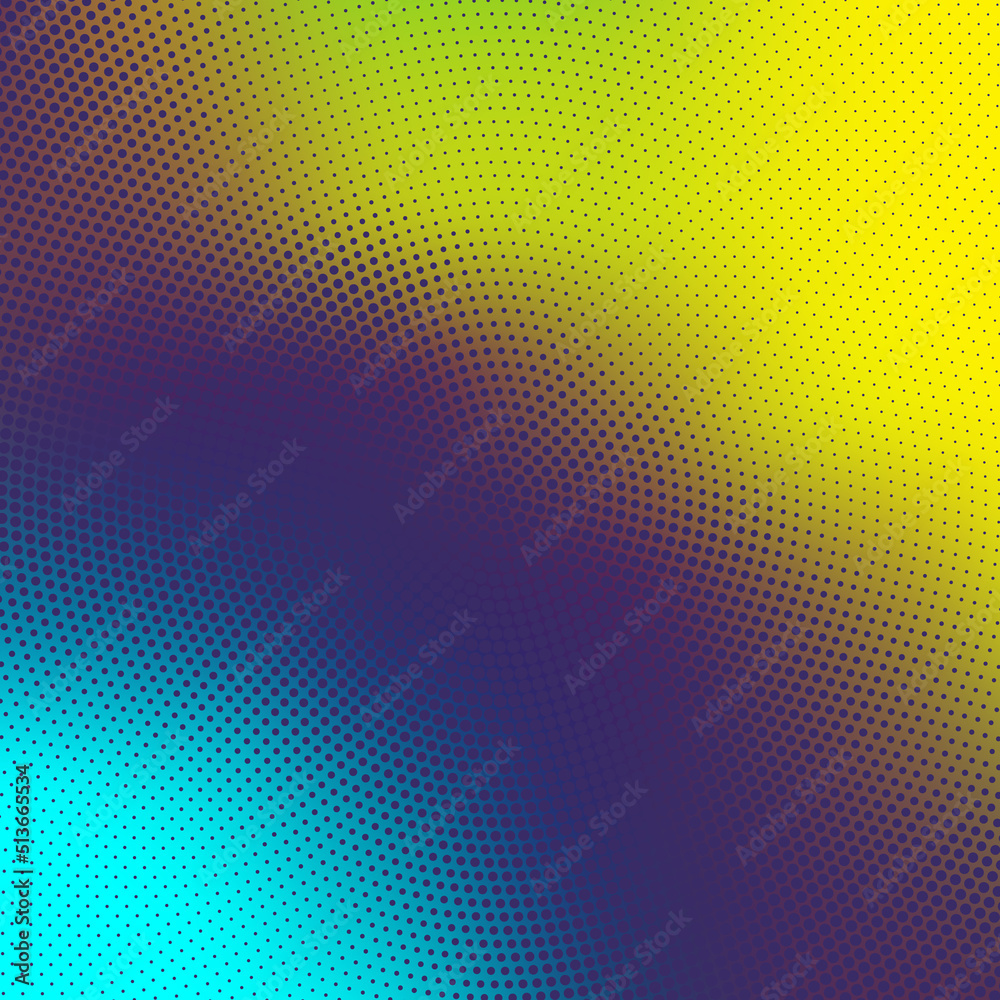 Abstract Modern Background with Halftone and Rainbow Gradient Color Abstract Modern Background with Halftone and Rainbow Gradient Color
