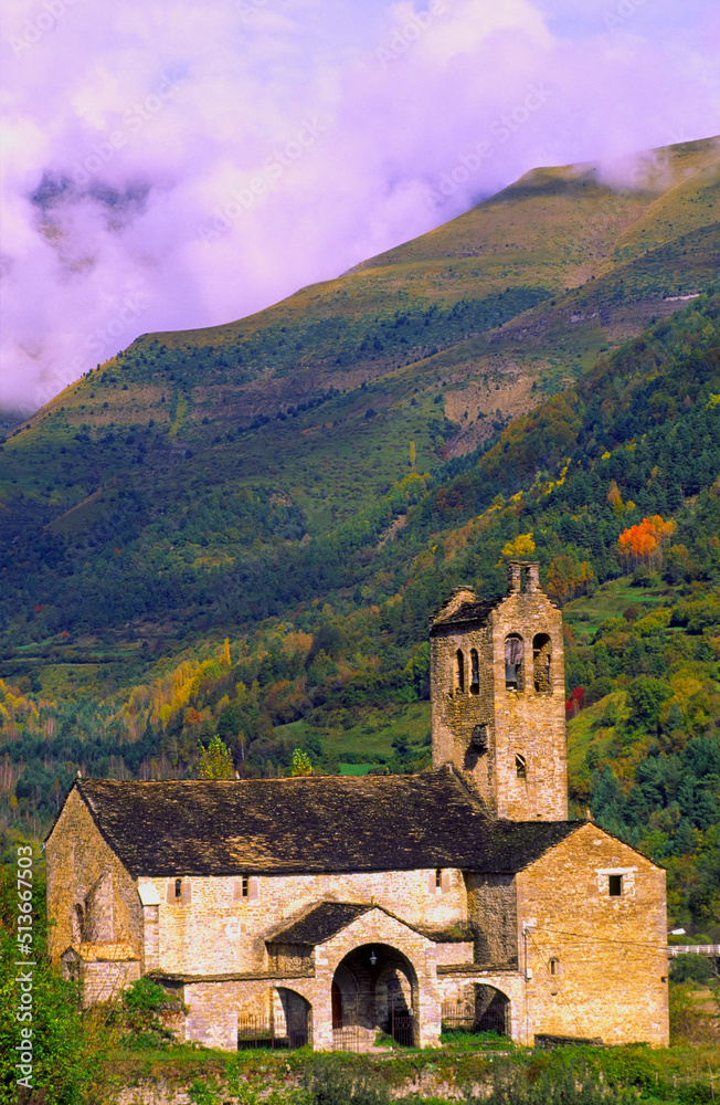 Linás de Broto.Huesca.Cordillera pirenaica.España.