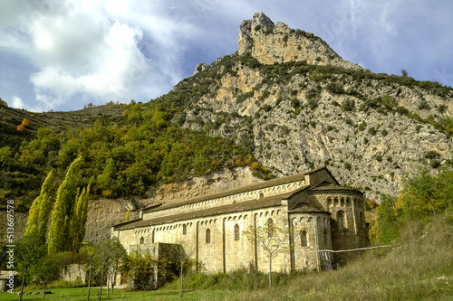 .Monasterio de Santa Maria de Obarra.(Romanico s.IX) Valle de Isábena.Pirineo Aragones.Huesca.España.