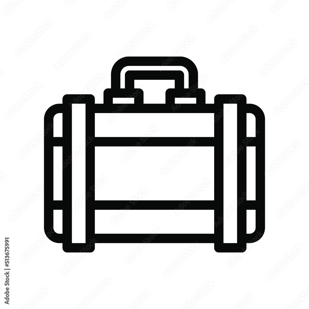 suitcase line icon illustration vector graphic suitcase line icon illustration vector graphic