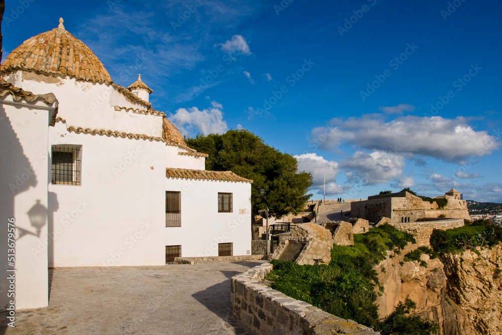Convento dominico de sant domènec, siglo XVI. Eivissa.Ibiza.Balearic islands.Spain.