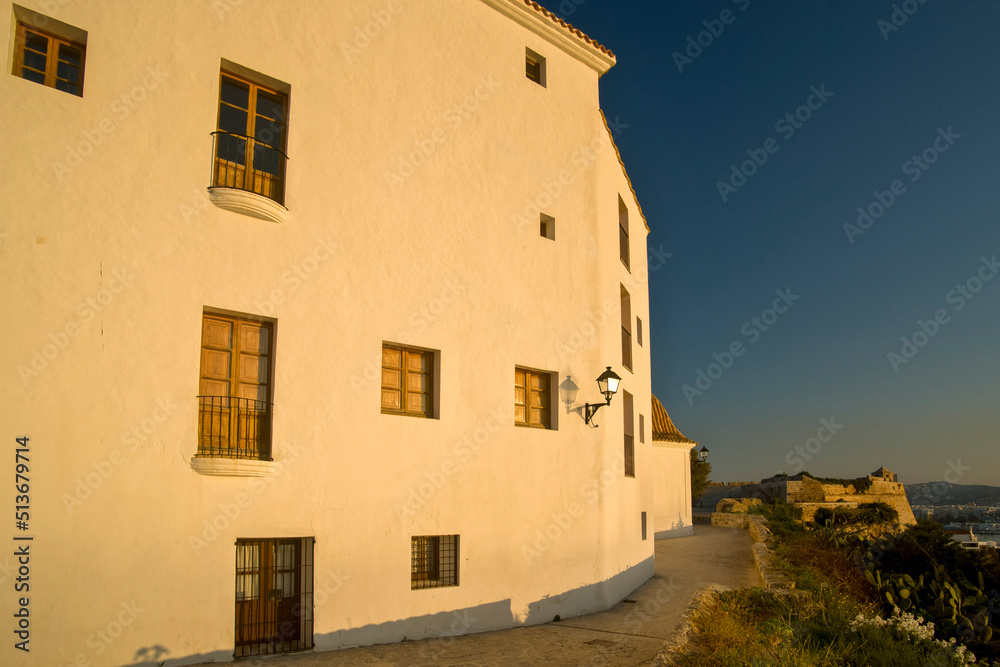 Convento de los Dominicos, siglo XVI-XVII. Dalt Vila.Ibiza.Balearic islands.Spain.