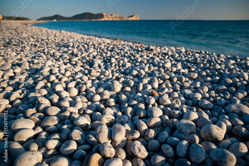 Playa des Codolar. Sant Josep de Talaia.Ibiza.Balearic islands.Spain. photo