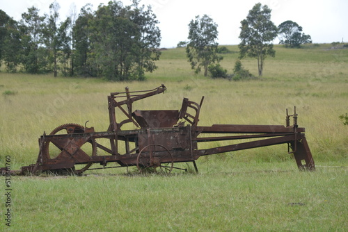 old farm plow 