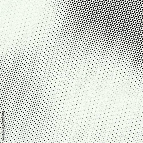 Abstract Modern Background with Halftone and Black White Color