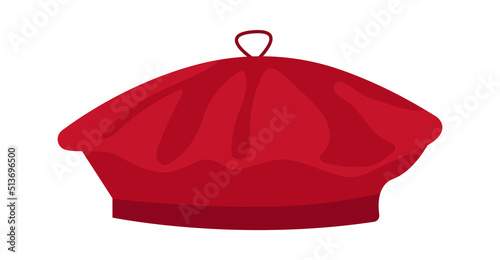 Retro hat headwear. Vector illustration