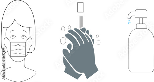hand with a syringe