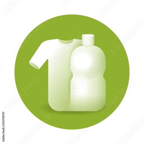 T-shirt made from Recycled materials