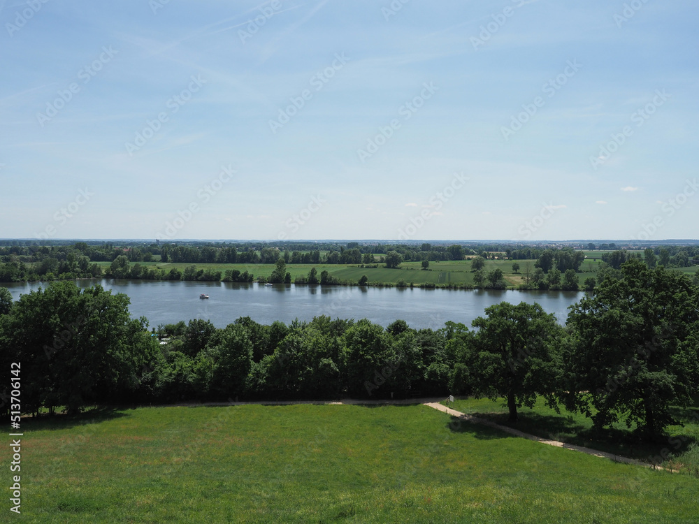 View of river Danube in Donaustauf View of river Danube in Donaustauf