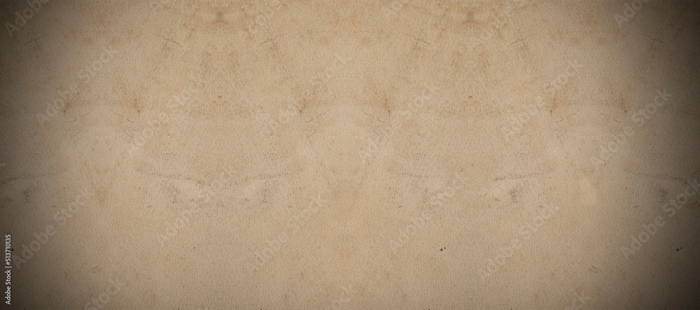 Old rustic paper texture making banner background