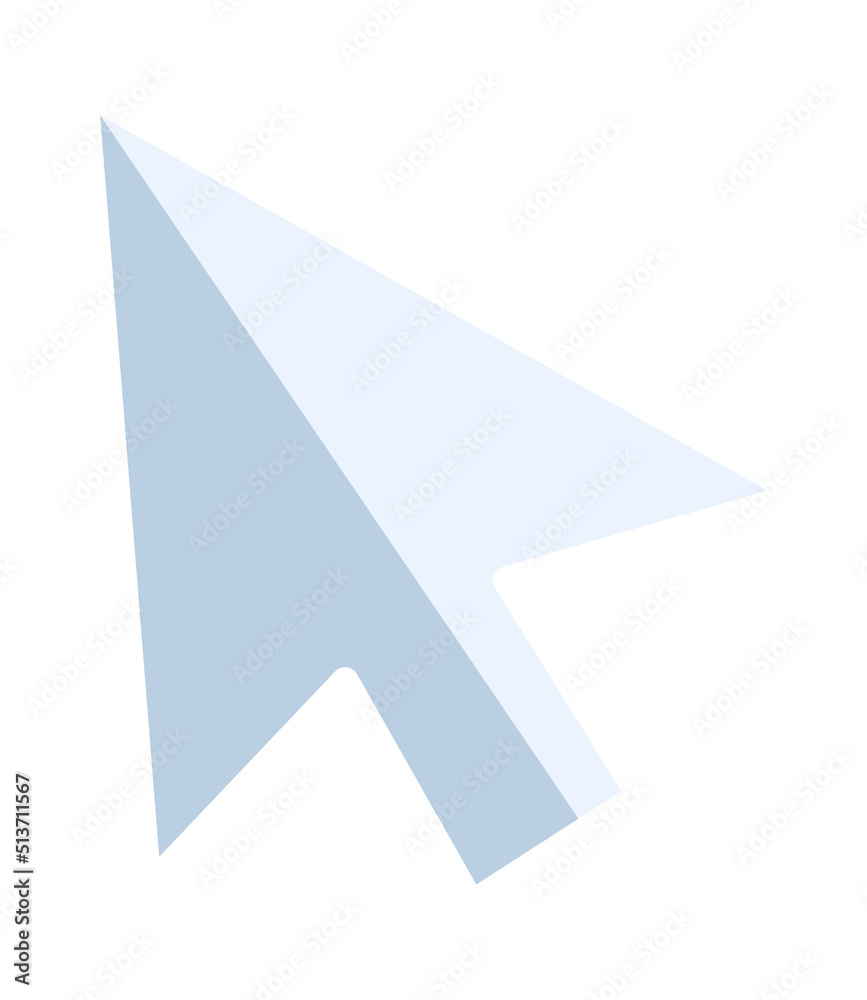 Computer cursor icon. Vector illustration Computer cursor icon. Vector illustration