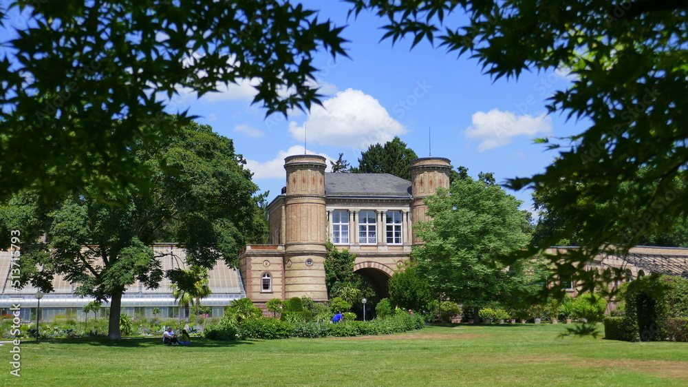 Naklejka premium Botanischer Garten Karlsruhe