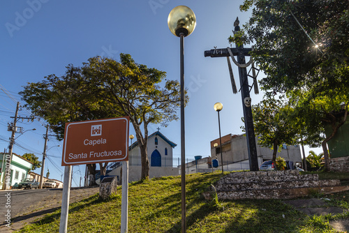 church in the city of Caeté, State of Minas Gerais, Brazil photo