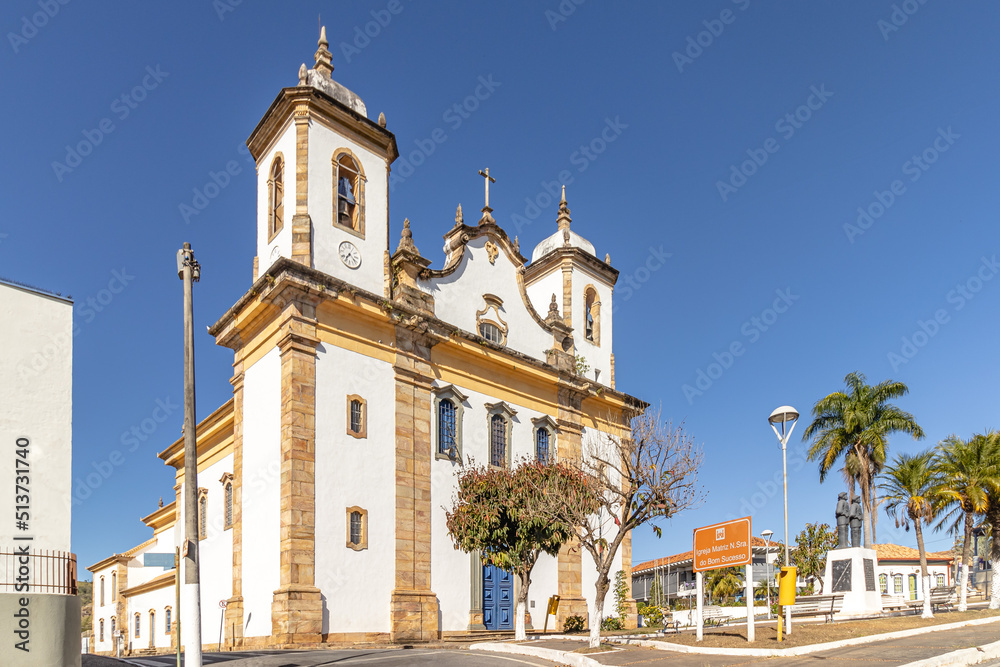 church in the city of Caeté, State of Minas Gerais, Brazil