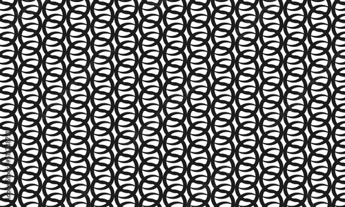 DNA pattern repeat asbtract shape black and white