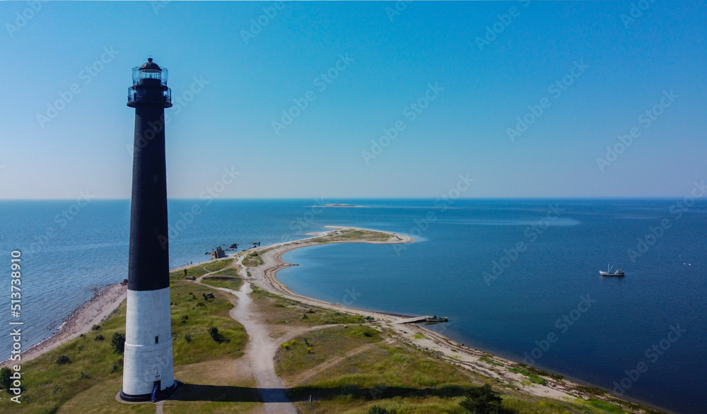 Sorve lighthouse in Saaremaa Island, Estonia