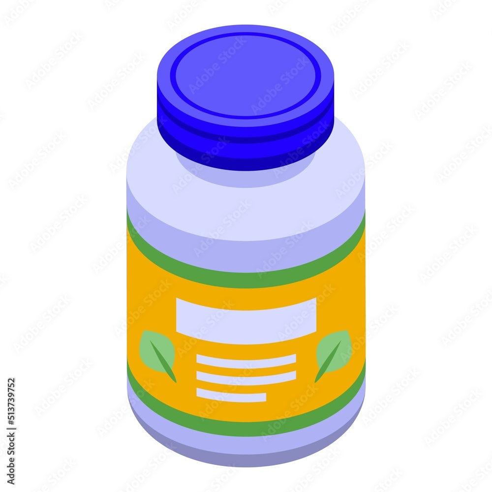 Zinc vitamin pills icon isometric vector. Food mineral. Medicine health Zinc vitamin pills icon isometric vector. Food mineral. Medicine health