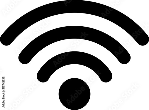 Internet wifi icon clipart design illustration