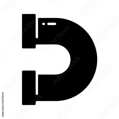 Illustration of Industrial Pipe Icon