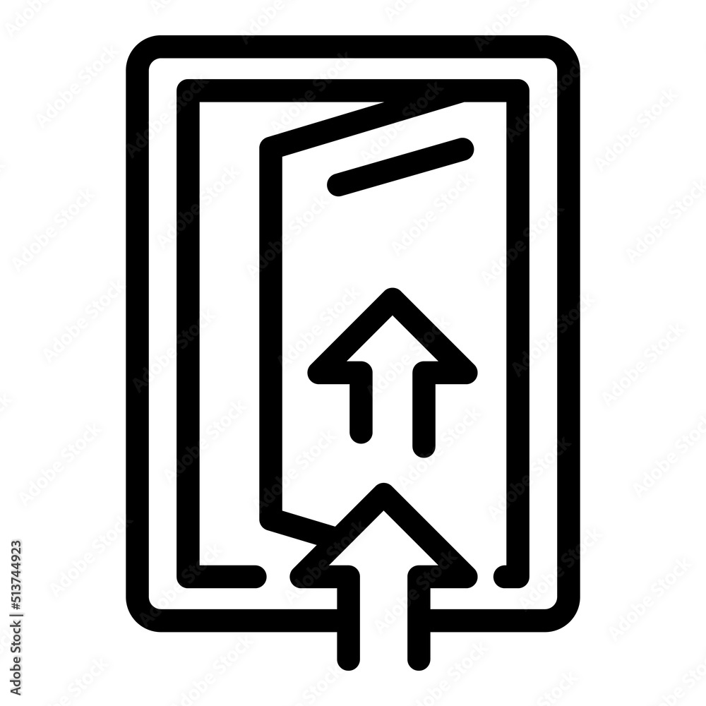 Outdoor comfort zone icon outline vector. Work escape. Fear free Outdoor comfort zone icon outline vector. Work escape. Fear free