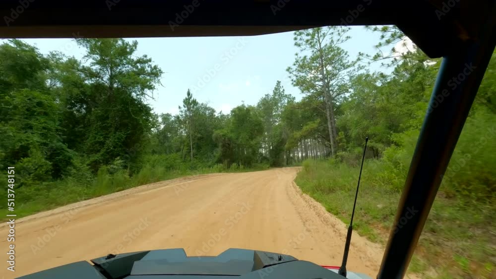 Off road OHV side by side sxs on Florida trails shot on gopro 10 with reelsteady stabilization 4k