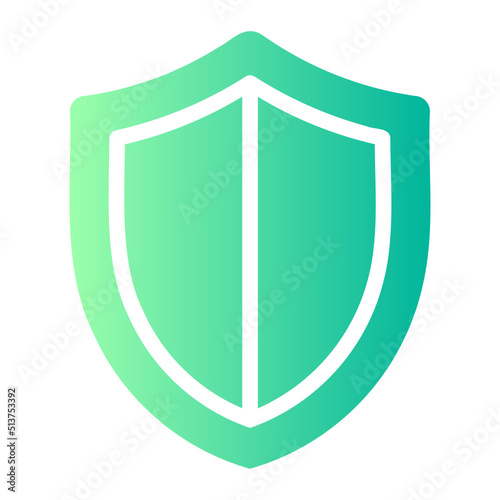 Free Download shield gradient icon - GFXLoad
