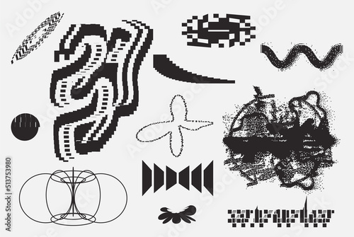 Vector Strange Extraordinary Graphic Assets composition