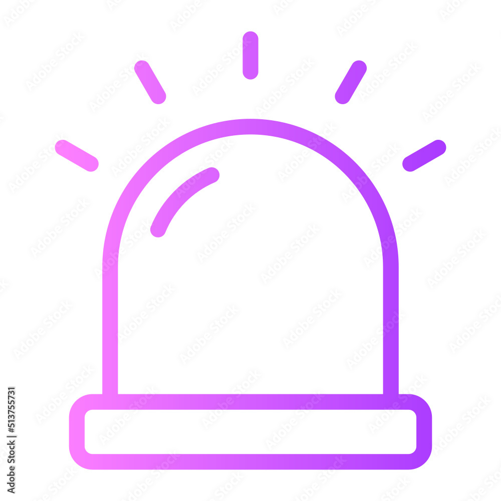 Fototapeta premium Siren icon
