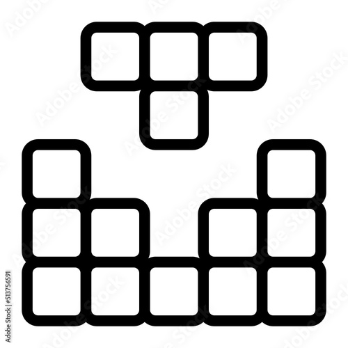 tetris line icon