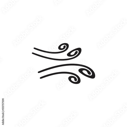 Wind icon vector illustration design