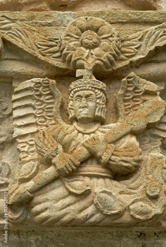Capilla abierta del monasterio de San Pedro Teposcolula(s.XVI).Mixteca. Estado de Oaxaca .México.