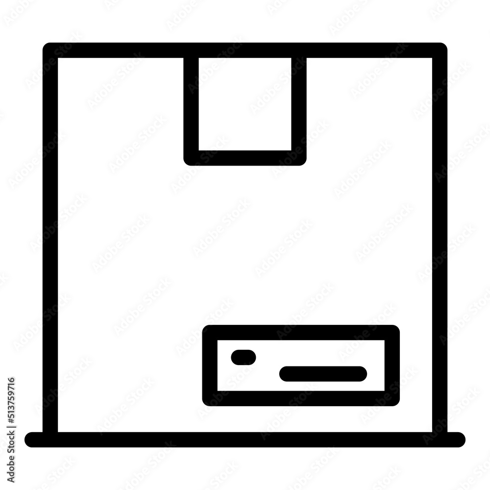 Parcel traffic icon outline vector. Freight transport. Cargo lorry Parcel traffic icon outline vector. Freight transport. Cargo lorry