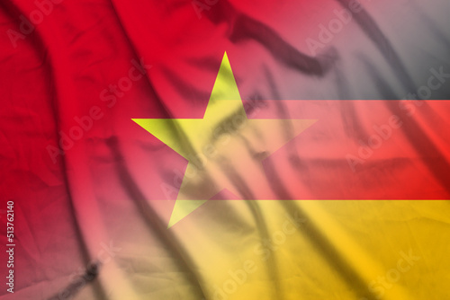 Vietnam and Germany state flag transborder negotiation DEU VNM