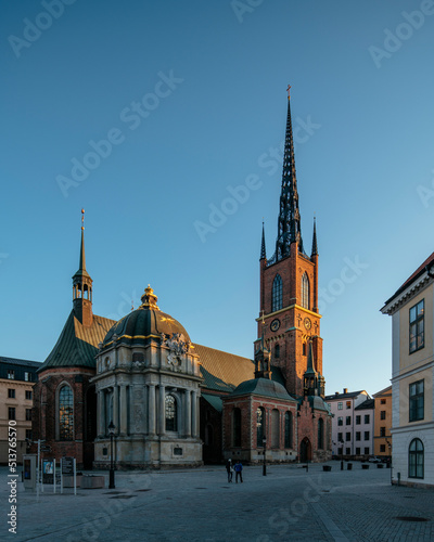 Exterior of Riddarholmen Church, Gamla Stan, Stockholm, Sodermanland and Uppland, Sweden, Scandinavia photo
