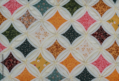 Stitching Patterns bedspread