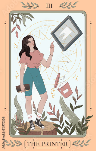 The Printer Tarot