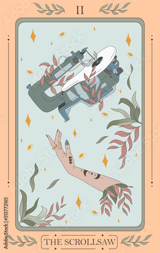 Canvas-taulu The Scrollsaw Tarot