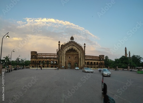 The Rumi Darwaza, in Lucknow, Uttar Pradesh, India, is an imposing gateway which was built by Nawab Asaf-Ud-Daula in 1784. 