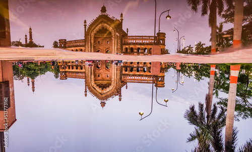 The Rumi Darwaza, in Lucknow, Uttar Pradesh, India, is an imposing gateway which was built by Nawab Asaf-Ud-Daula in 1784. 