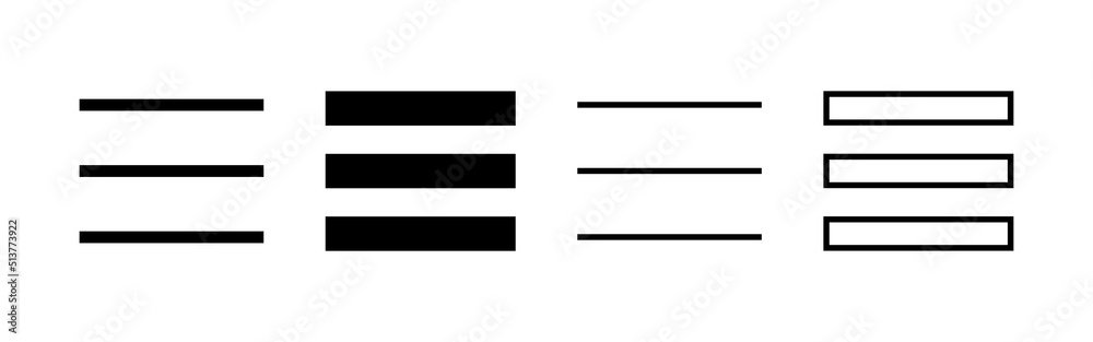 Menu icon vector. web menu sign and symbol. hamburger menu symbol Menu icon vector. web menu sign and symbol. hamburger menu symbol